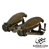 Solid Brass Opera Kelvin Telescope Pocket Folding Binocular - Free Engraving