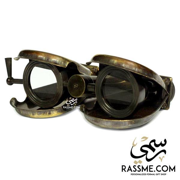 Solid Brass Opera Kelvin Telescope Pocket Folding Binocular - Free Engraving