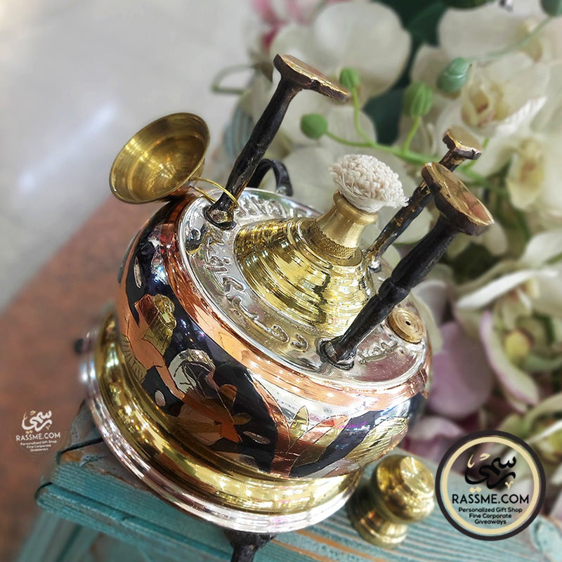 Solid Brass enamel color Spirit Lamp For outdoor Heating