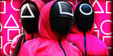 Squid Game Mask In Jordan Costume Cosplay Mask