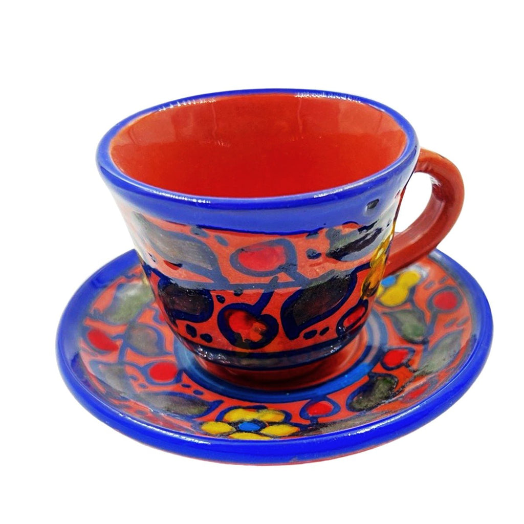 Turkish Coffee Ceramic Floral