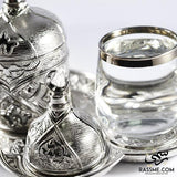 Turkish Coffee Cup and Water Glass set