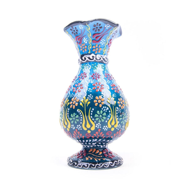 Turkish/Anatolian Handmade Ceramic Vase with Beautiful Hand Painting Pottery