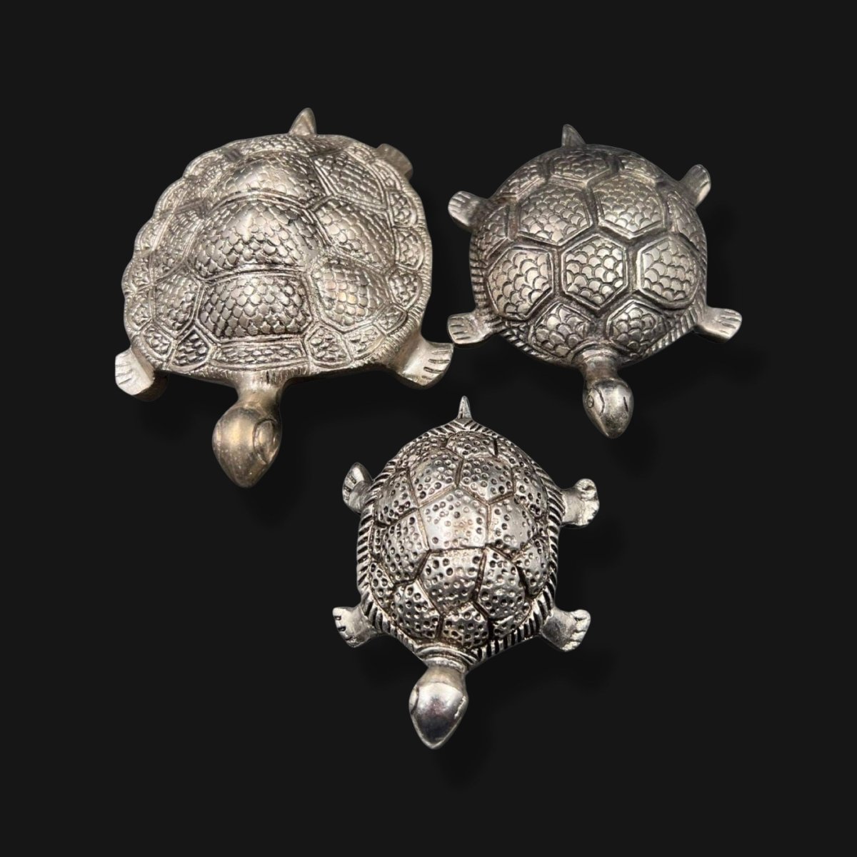 Turtle White Metal