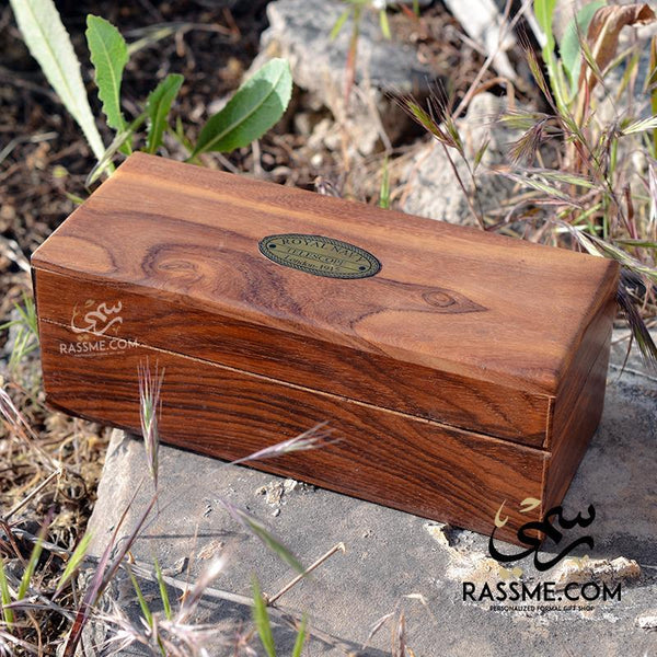 Victorian Solid Brass Telescope Multi Levels With Box - Free Engraving