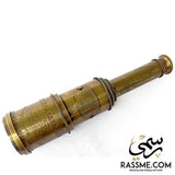Victorian Solid Brass Telescope Multi Levels With Box - Free Engraving