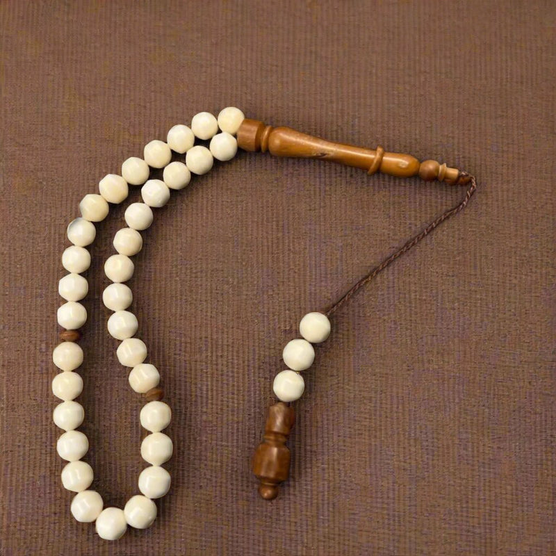 Bones with kok wood Rosary Prayer Beads