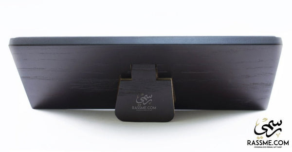 Wooden Desk Name Cardboard Calligraphy