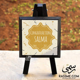 Wooden Drawing Stand Text Only