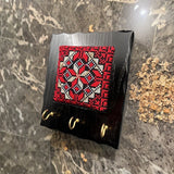 Wooden Key Holder Tatreez Embroider