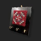 Wooden Key Holder Tatreez Embroider