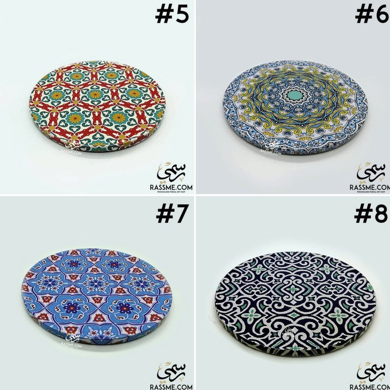 Wooden Moroccan Coasters