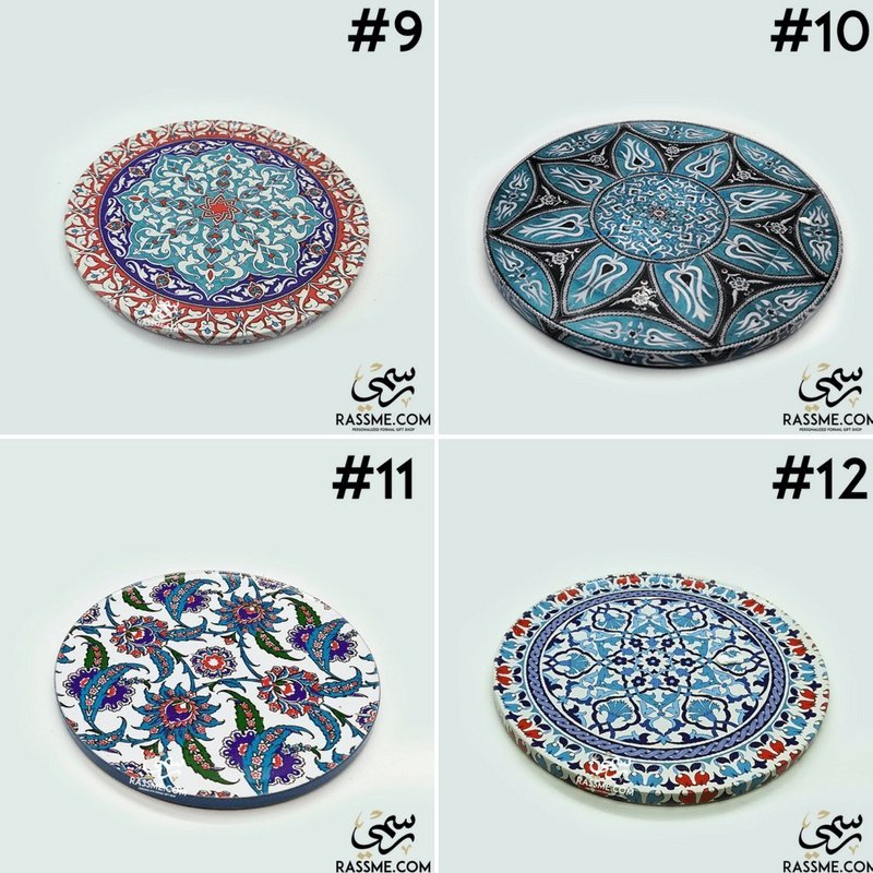 Wooden Moroccan Coasters