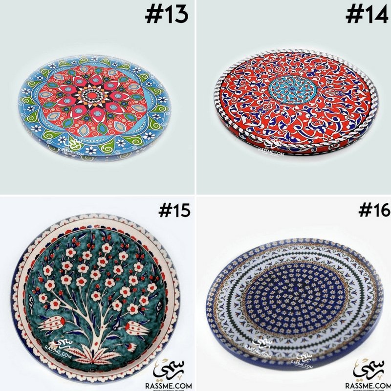Wooden Moroccan Coasters