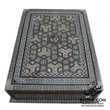 Wooden Mother Of Pearl Arabesque Quran Box