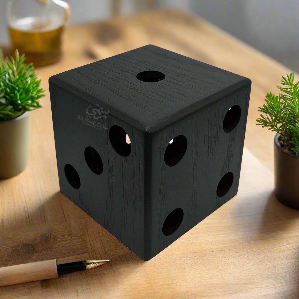 Wooden Pens Holder Dice - Free Engraving