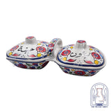 Zaitoun Cheese handmade ceramic serving set